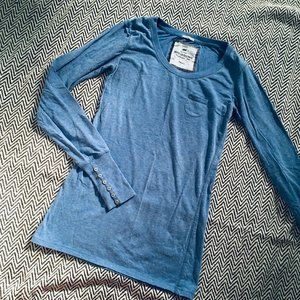 Long Sleeve Top w/ Button Detail